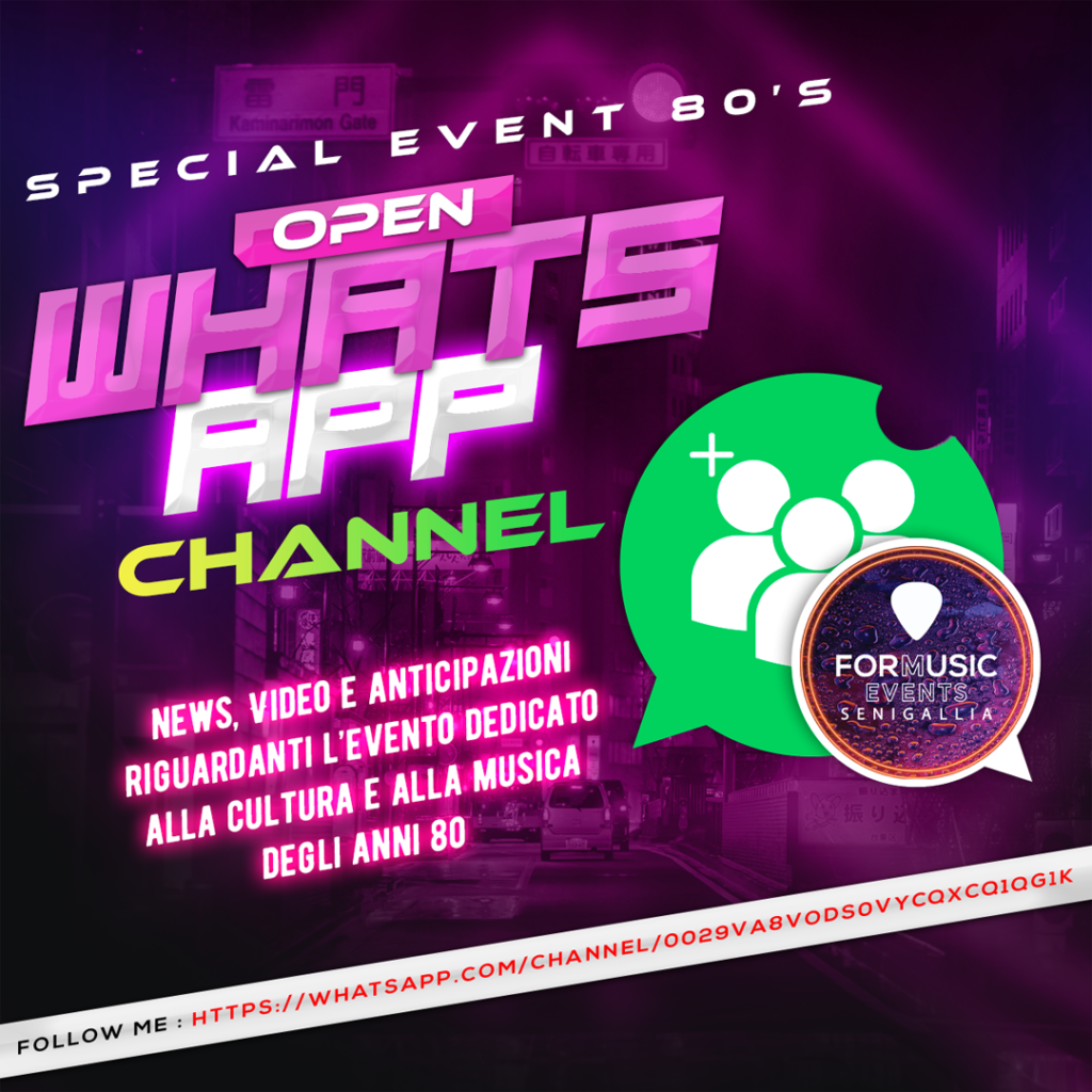 Pagina WhatsApp Festival 80