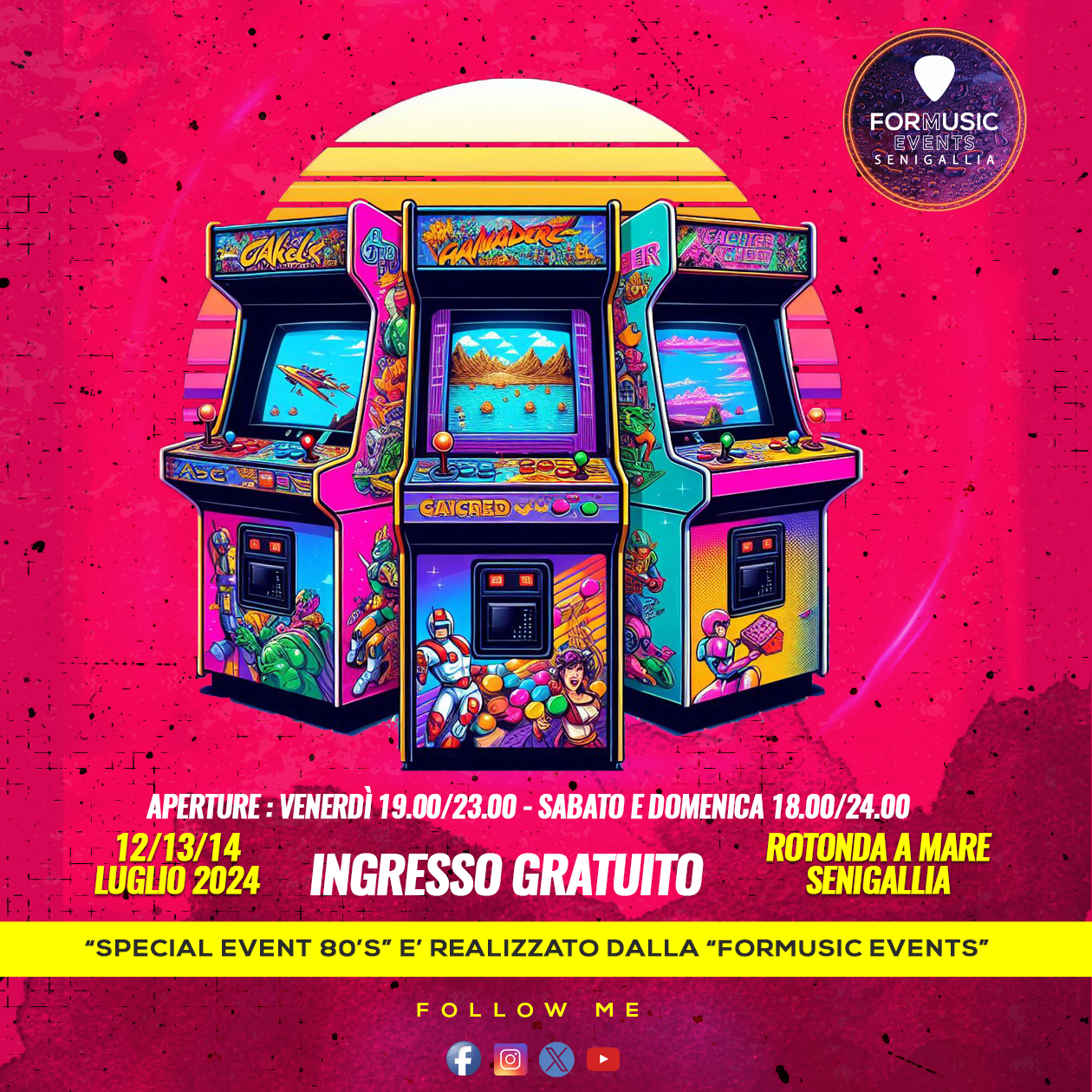 Sala giochi anni 80 - Arcade Story